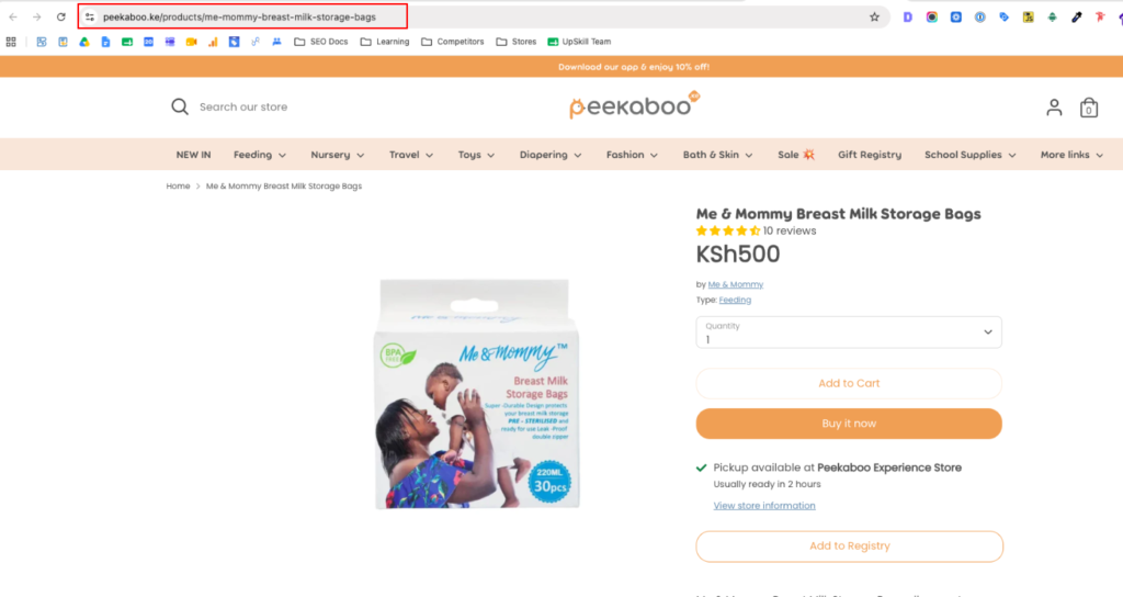 shopify canonical url